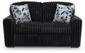 Midnight-Madness - Loveseat – Stationary Loveseats by Signature Design by Ashley® at Furniture Wholesale Plus , Nashville furniture store