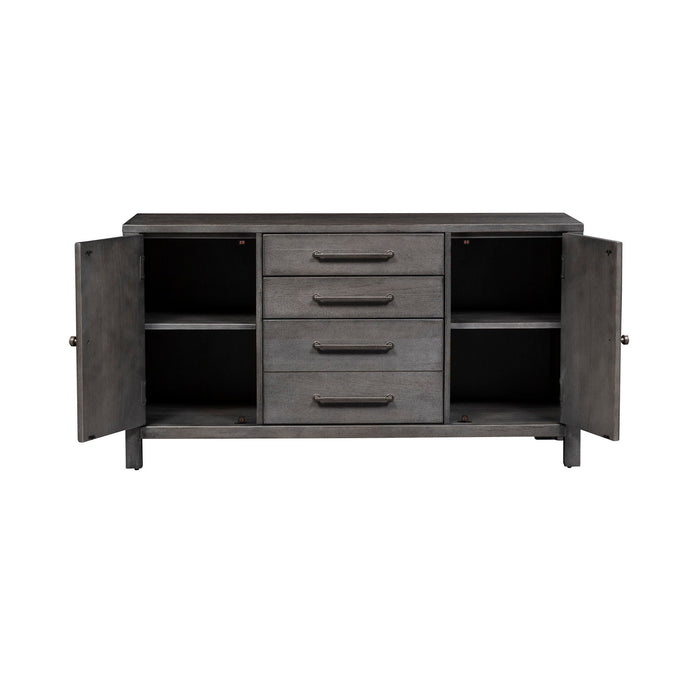 Modern Farmhouse - Credenza – Credenzas by Liberty Furniture at Furniture Wholesale Plus , Nashville furniture store