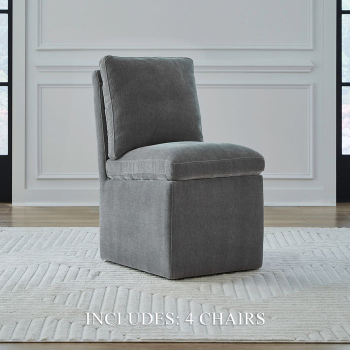 Accent Dining - Accent Dining Chair With Casters – Side Chairs by Liberty Furniture at Furniture Wholesale Plus , Nashville furniture store