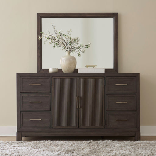 Modern Edge - Dresser – Dresser & Mirror by Liberty Furniture at Furniture Wholesale Plus , Nashville furniture store