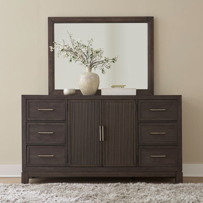 Modern Edge - Dresser – Dresser & Mirror by Liberty Furniture at Furniture Wholesale Plus , Nashville furniture store