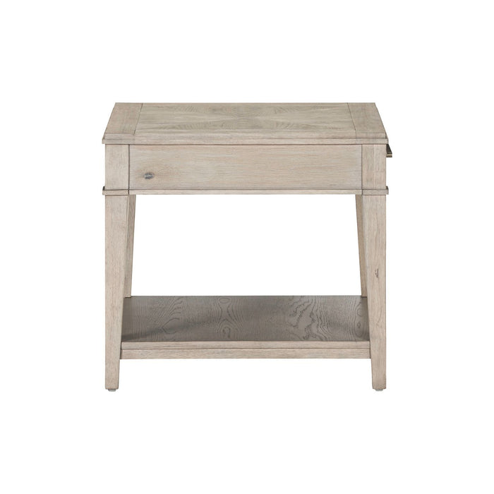 New Haven - End Table - Sanctuary White – End Tables by Liberty Furniture at Furniture Wholesale Plus , Nashville furniture store