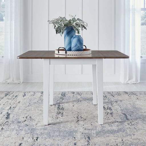 Landale - Drop Leaf Table - Chestnut & White – Dining Tables by Liberty Furniture at Furniture Wholesale Plus , Nashville furniture store