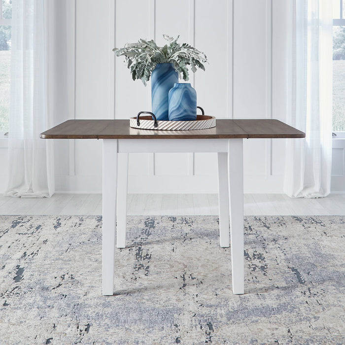 Landale - Drop Leaf Table - Chestnut & White – Dining Tables by Liberty Furniture at Furniture Wholesale Plus , Nashville furniture store