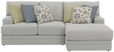 Stockbridge - Sectional With Comfort Coil Seating And 9 Accent Pillows Included – Stationary Sectionals by Jackson at Furniture Wholesale Plus , Nashville furniture store
