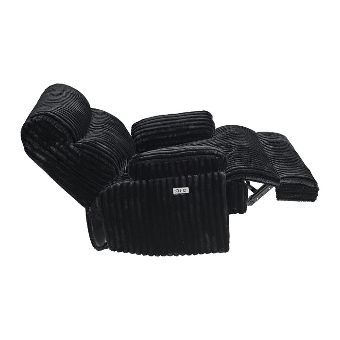 Admiral - Power Motion Recliner - Masis Black – Reclining Chairs by Elements International at Furniture Wholesale Plus , Nashville furniture store