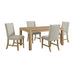 Eleanor - Standard Height Dining Set – 5 Piece Dining Room Sets by Elements International at Furniture Wholesale Plus , Nashville furniture store