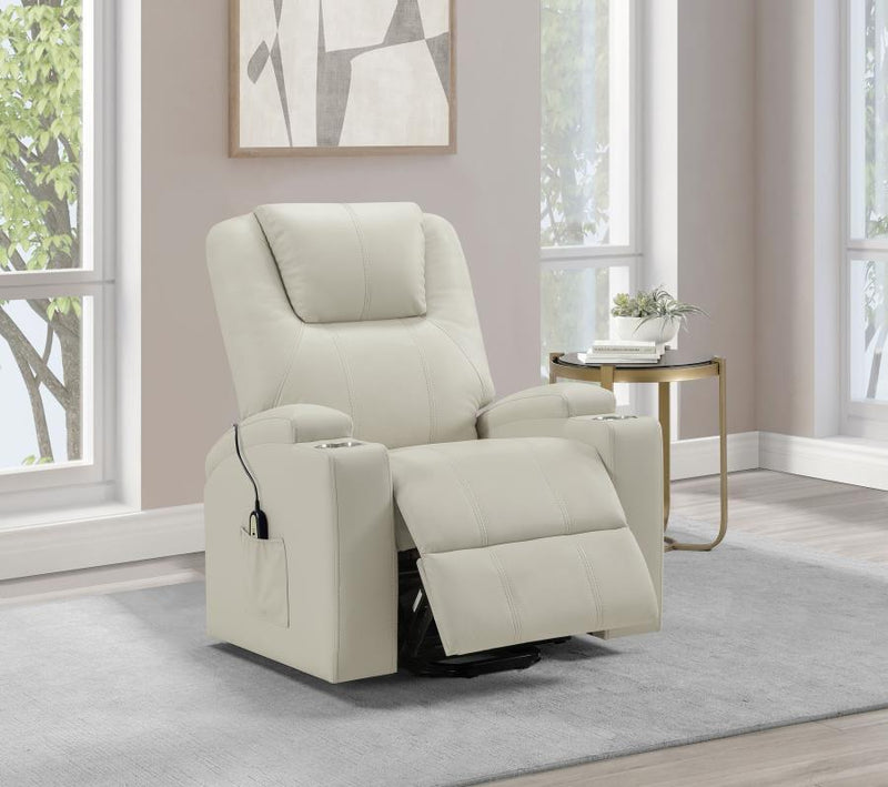 Armstrong - Upholstered Power Lift Massage Recliner – Lift Chairs by Coaster Fine Furniture at Furniture Wholesale Plus , Nashville furniture store