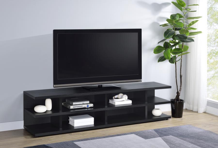 Cartmill - 78" 2-Tier TV Stand Media Console - Premium TV Stands from Coaster Fine Furniture - Just $319! Shop now at Furniture Wholesale Plus  We are the best furniture store in Nashville, Hendersonville, Goodlettsville, Madison, Antioch, Mount Juliet, Lebanon, Gallatin, Springfield, Murfreesboro, Franklin, Brentwood