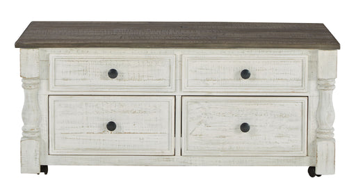 Havalance - Lift Top Cocktail Table with Storage Drawers - White / Gray – Cocktail Tables by Signature Design by Ashley® at Furniture Wholesale Plus , Nashville furniture store