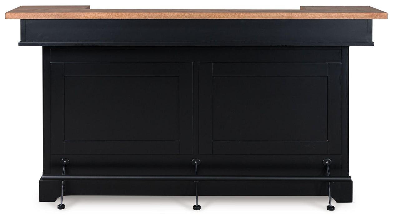 Wildenauer - Bar - Brown / Black – Bar Tables by Signature Design by Ashley® at Furniture Wholesale Plus , Nashville furniture store