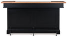 Wildenauer - Bar - Brown / Black – Bar Tables by Signature Design by Ashley® at Furniture Wholesale Plus , Nashville furniture store