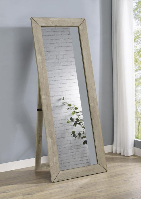 Cadence - Tempered Glass Full Length Mirror – Floor Mirrors by Coaster Fine Furniture at Furniture Wholesale Plus , Nashville furniture store