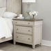 Ivy Hollow - 3 Drawer Bedside Chest With Charging Station - Weathered Linen / Dusty Taupe – Bedside Chests by Liberty Furniture at Furniture Wholesale Plus , Nashville furniture store