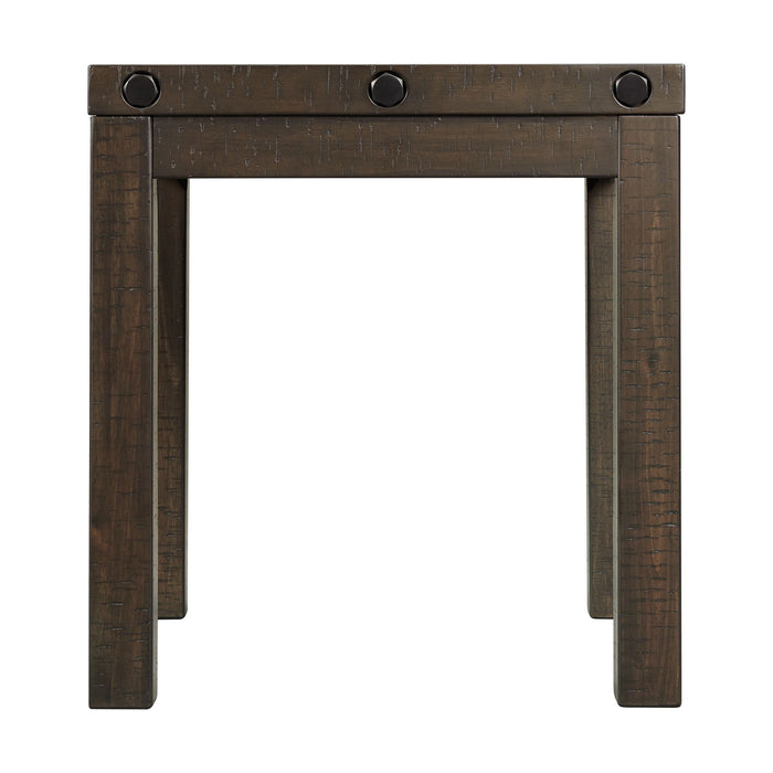 Colorado - Occasional End Table With Usb/Power - Charcoal – End Tables by Elements International at Furniture Wholesale Plus , Nashville furniture store
