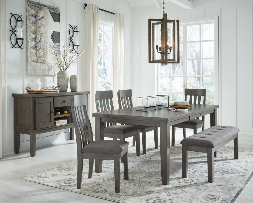 Hallanden - Dining Room Set – 6 Piece Dining Room Sets by Signature Design by Ashley® at Furniture Wholesale Plus , Nashville furniture store