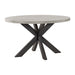 Axel - Round Dining Table - Espresso / Light Gray – Dining Tables by Elements International at Furniture Wholesale Plus , Nashville furniture store