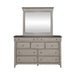 Ivy Hollow - Dresser & Mirror - Weathered Linen / Dusty Taupe – Dresser & Mirror by Liberty Furniture at Furniture Wholesale Plus , Nashville furniture store