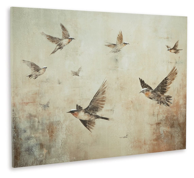 Collmund - Wall Art - Gray / Brown – Canvas Art by Signature Design by Ashley® at Furniture Wholesale Plus , Nashville furniture store