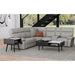 Lanette - End Table With White Marble Top - Black – End Tables by Elements International at Furniture Wholesale Plus , Nashville furniture store