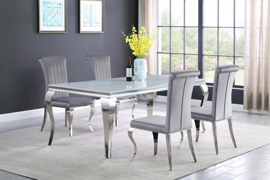 Carone - Rectangle Dining Set - Premium 5 Piece Dining Room Sets from CoasterElevations - Just $1969! Shop now at Furniture Wholesale Plus  We are the best furniture store in Nashville, Hendersonville, Goodlettsville, Madison, Antioch, Mount Juliet, Lebanon, Gallatin, Springfield, Murfreesboro, Franklin, Brentwood