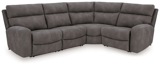 Next-Gen Durapella - 4 Piece Reclining Sectional – Reclining Sectionals by Signature Design by Ashley® at Furniture Wholesale Plus , Nashville furniture store
