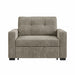 Homer - Klicklak Chair With Pull Out Bed – Arm Chairs by Elements International at Furniture Wholesale Plus , Nashville furniture store