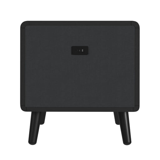 Halo - Square Smart End Table - Black – End Tables by Elements International at Furniture Wholesale Plus , Nashville furniture store