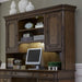 Amelia - Jr Executive Credenza Hutch - Antique Toffee – Hutches by Liberty Furniture at Furniture Wholesale Plus , Nashville furniture store