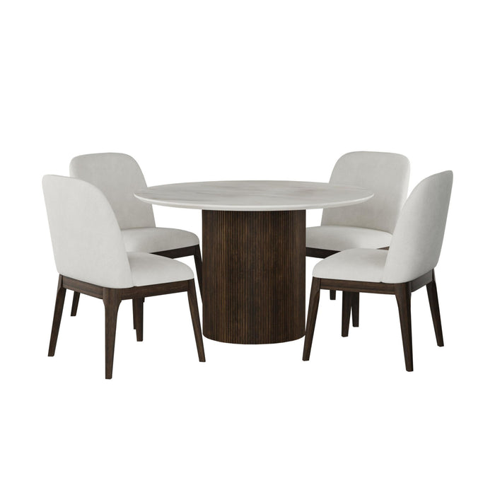 Sylvie - Standard Height Dining Set – 5 Piece Dining Room Sets by Elements International at Furniture Wholesale Plus , Nashville furniture store