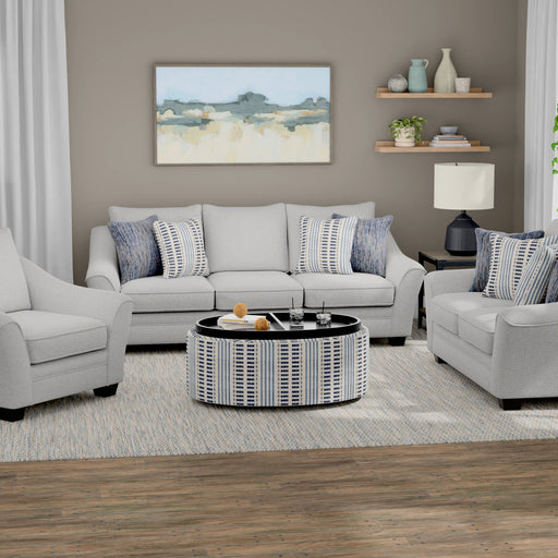 Casey - Loveseat - City Fog - Premium Stationary Loveseats from Emerald Home - Just $729! Shop now at Furniture Wholesale Plus  We are the best furniture store in Nashville, Hendersonville, Goodlettsville, Madison, Antioch, Mount Juliet, Lebanon, Gallatin, Springfield, Murfreesboro, Franklin, Brentwood