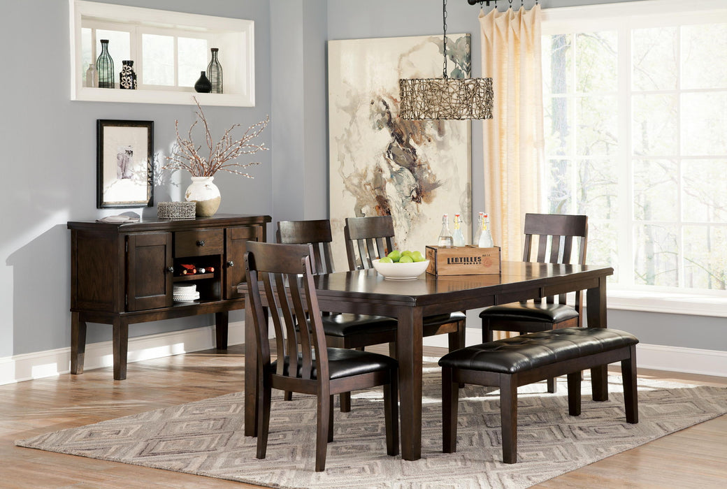 Haddigan - Dining UPH Side Chair (Set of 2) - Dark Brown – Chair Sets by Signature Design by Ashley® at Furniture Wholesale Plus , Nashville furniture store