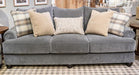 Tallow Creek - Sofa - Shadow – Stationary Sofas by Signature Design by Ashley® at Furniture Wholesale Plus , Nashville furniture store