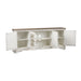 Magnolia Manor - 4 Doors TV Console - Antique White – TV Stands by Liberty Furniture at Furniture Wholesale Plus , Nashville furniture store