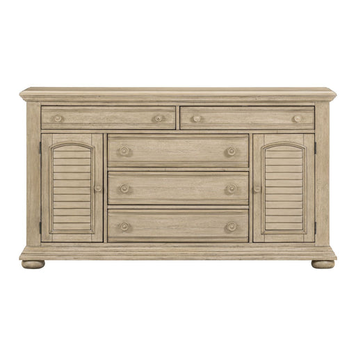 Summer House - 2 Door 5 Drawer Dresser - Sand Dune – Dressers by Liberty Furniture at Furniture Wholesale Plus , Nashville furniture store