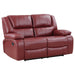Camila - Upholstered Motion Reclining Loveseat – Reclining Loveseats by Coaster Fine Furniture at Furniture Wholesale Plus , Nashville furniture store