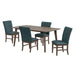 Santa Barbara - Standard Height Dining Set – 5 Piece Dining Room Sets by Elements International at Furniture Wholesale Plus , Nashville furniture store