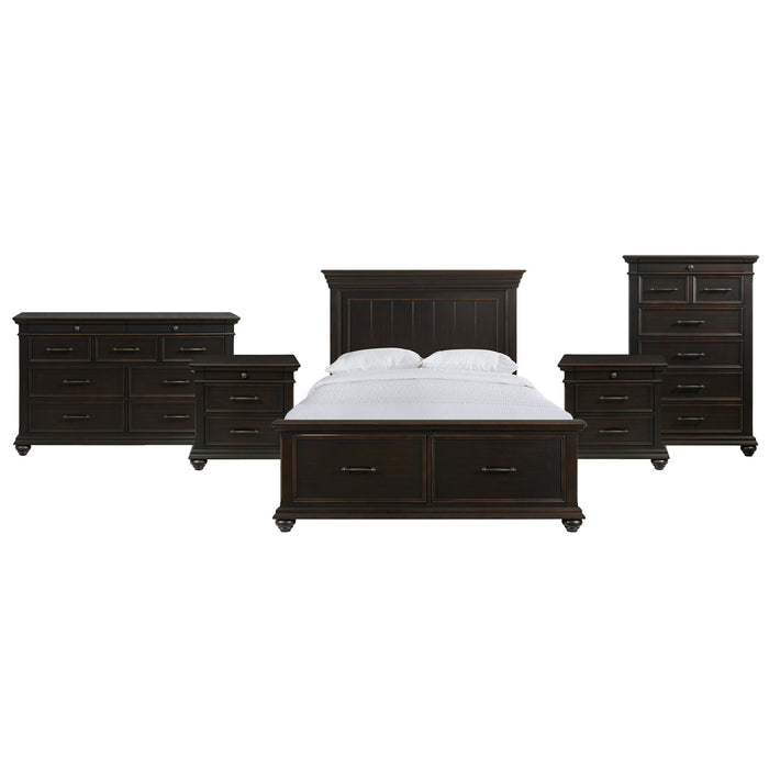 Slater - Platform Storage Bedroom Set – 3 Piece Bedroom Sets by Elements International at Furniture Wholesale Plus , Nashville furniture store