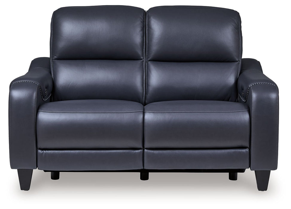 Mercomatic - Power Reclining Loveseat With Adj Headrest – Reclining Loveseats by Signature Design by Ashley® at Furniture Wholesale Plus , Nashville furniture store