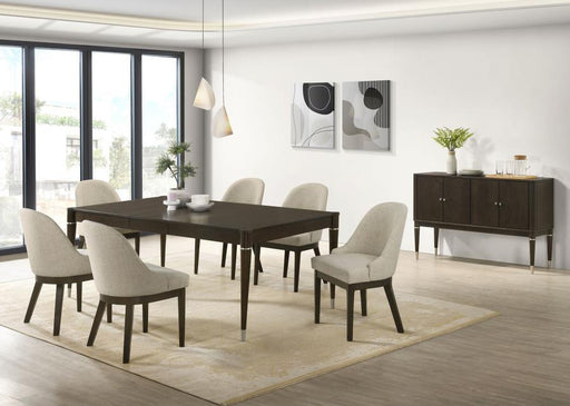 Reseda - Rectangular Dining Set - Premium 7 Piece Dining Room Sets from Coaster Fine Furniture - Just $1739! Shop now at Furniture Wholesale Plus  We are the best furniture store in Nashville, Hendersonville, Goodlettsville, Madison, Antioch, Mount Juliet, Lebanon, Gallatin, Springfield, Murfreesboro, Franklin, Brentwood