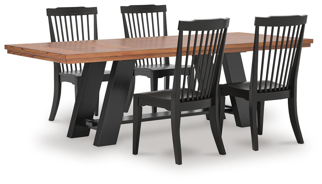 Greddinton - Extension Dining Table Set – 5 Piece Dining Room Sets by Signature Design by Ashley® at Furniture Wholesale Plus , Nashville furniture store