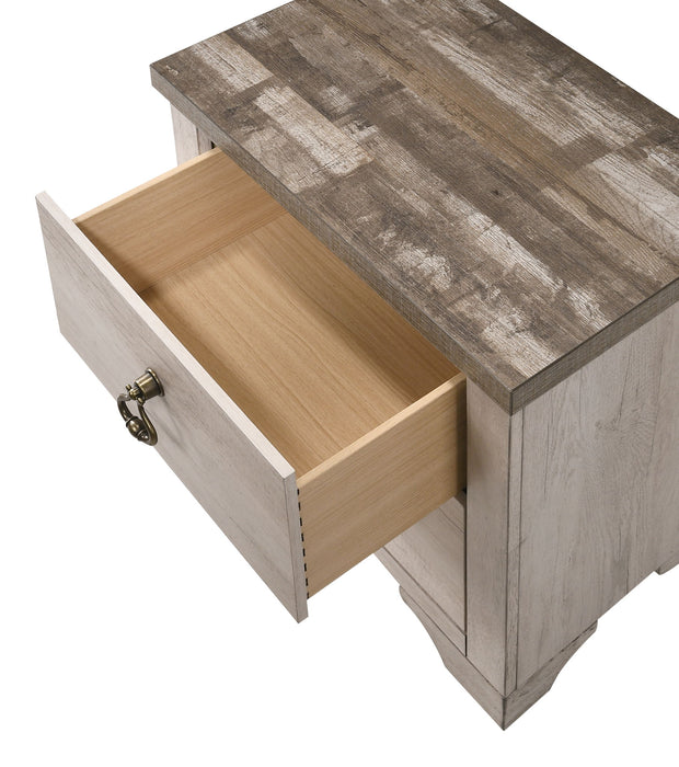 Patterson - Nightstand - Beige – Accent Nightstands by Crown Mark at Furniture Wholesale Plus , Nashville furniture store