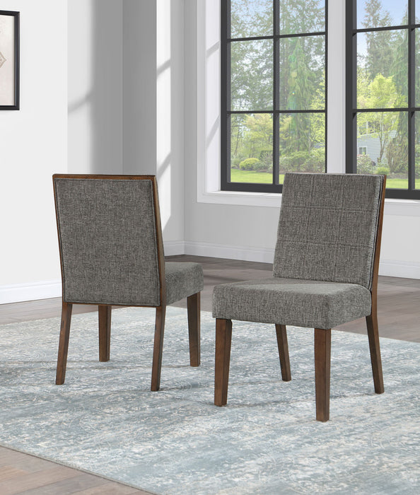 Quinn - Chair (Set of 2) - Dark Brown – Chair Sets by Steve Silver Furniture at Furniture Wholesale Plus , Nashville furniture store