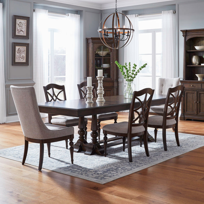 Arden Road - Trestle Table Set – 5 Piece Dining Room Sets by Liberty Furniture at Furniture Wholesale Plus , Nashville furniture store