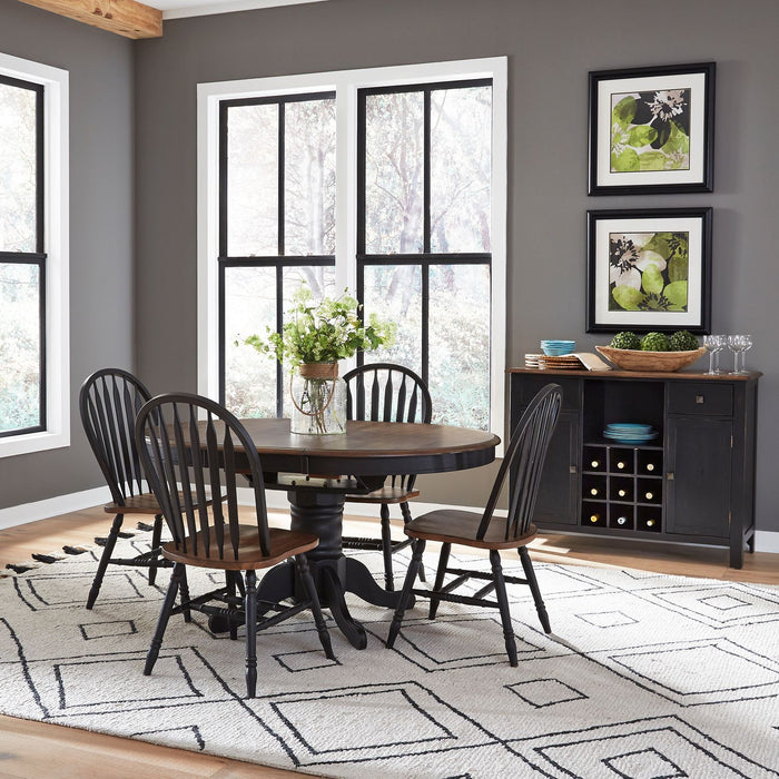 Carolina Crossing - Gathering Table Set – 5 Piece Dining Room Sets by Liberty Furniture at Furniture Wholesale Plus , Nashville furniture store