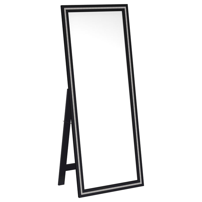 Windrose - Tempered LED Standing Mirror – Floor Mirrors by Coaster Fine Furniture at Furniture Wholesale Plus , Nashville furniture store