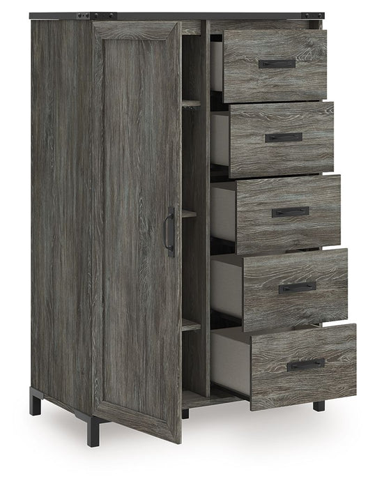 Frandern - Dressing Chest - Gray – Accent Chests by Signature Design by Ashley® at Furniture Wholesale Plus , Nashville furniture store