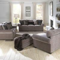 Austin - Ottoman - Dark Brown – Upholstered Ottomans by Jackson at Furniture Wholesale Plus , Nashville furniture store