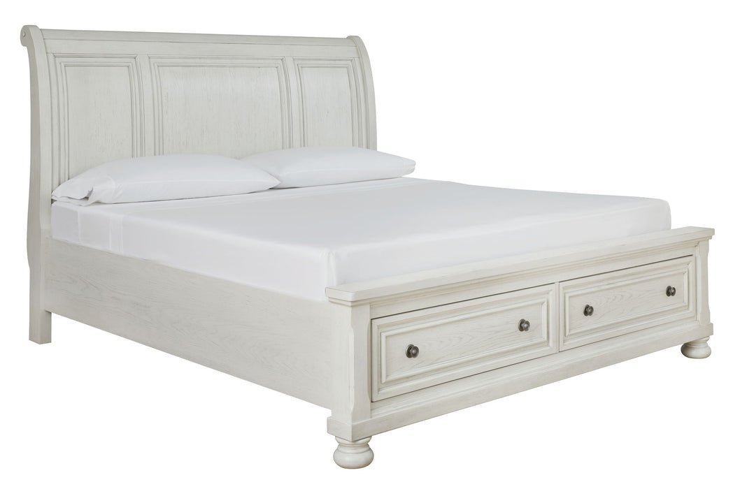 Robbinsdale - Sleigh Bed – Storage Beds by Signature Design by Ashley® at Furniture Wholesale Plus , Nashville furniture store