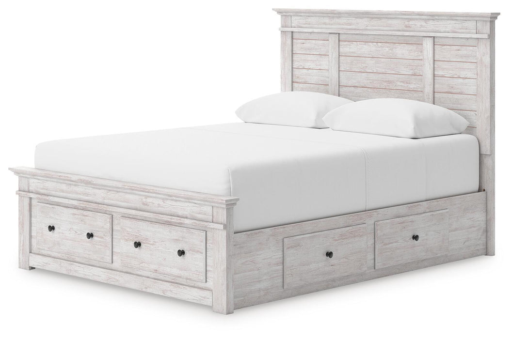 Makidern - Panel Storage Bed – Storage Beds by Signature Design by Ashley® at Furniture Wholesale Plus , Nashville furniture store